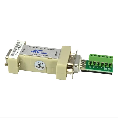 Port Powered RS-232 to RS-485(6-bit Terminal Block) 232 Turn 485 Converter  ATC-106N CE and FCC