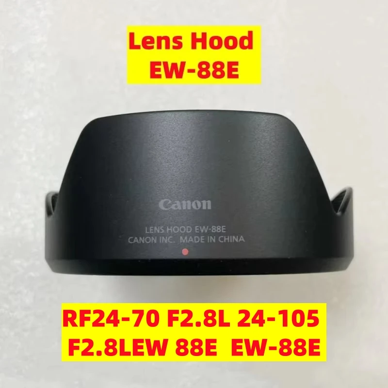 For Canon EW-88E RF24-70 F2.8L 24-105 F2.8LEW 88E Lens Hood Lotus Cover 5D2 5D3 6D 70D 24-105mm EW-83H 77mm Hood Repair Parts