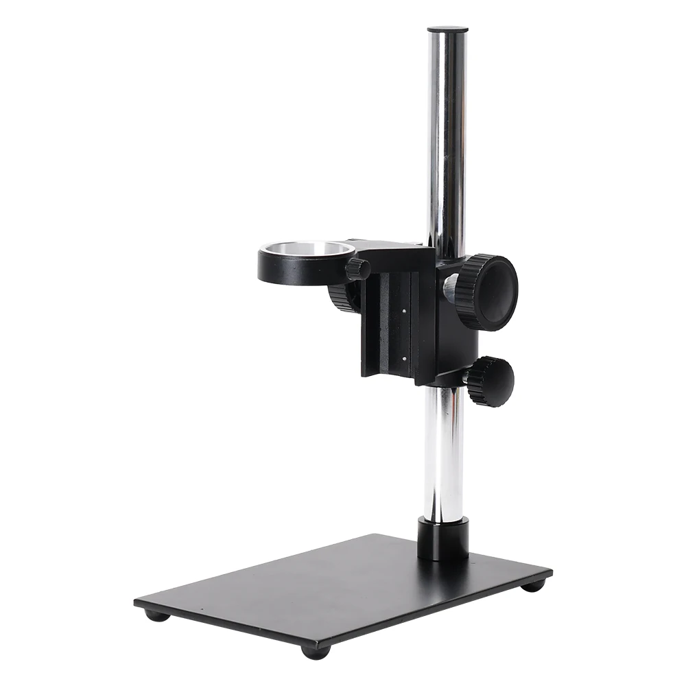 

HAYEAR Industrial Microscope Camera Table Stand Aluminum Alloy Focus Rack Diameter 50mm for PCB Repairing
