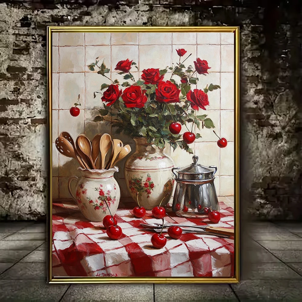 2D flat Rich Color Diamond Painting, Lively Room Ornament, Colorful Festival Present, Hot Giveaway and Beautiful Wall Decor for Entertainment Rooms