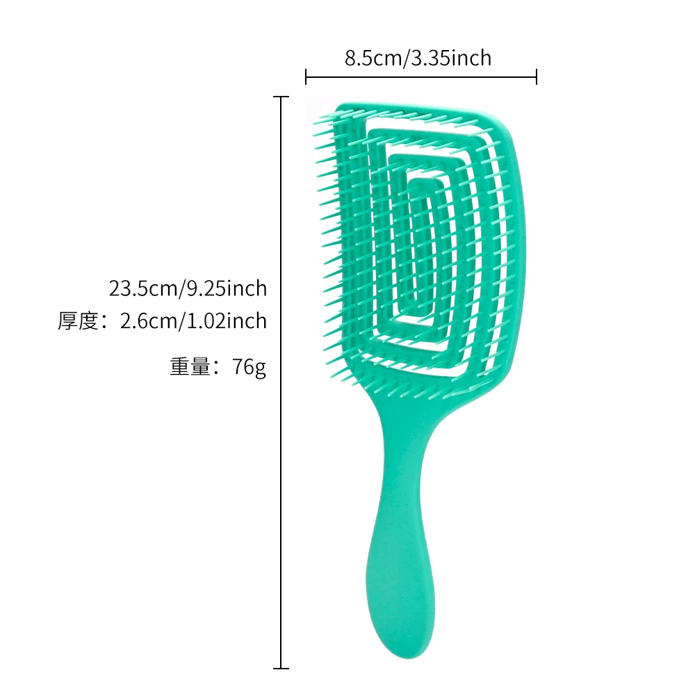 Salon Wide Tooth Comb Hairdresser Styling Massage Comb Women Wave Curling Combs Detangling Tangled Hairbrush Barber Accessories