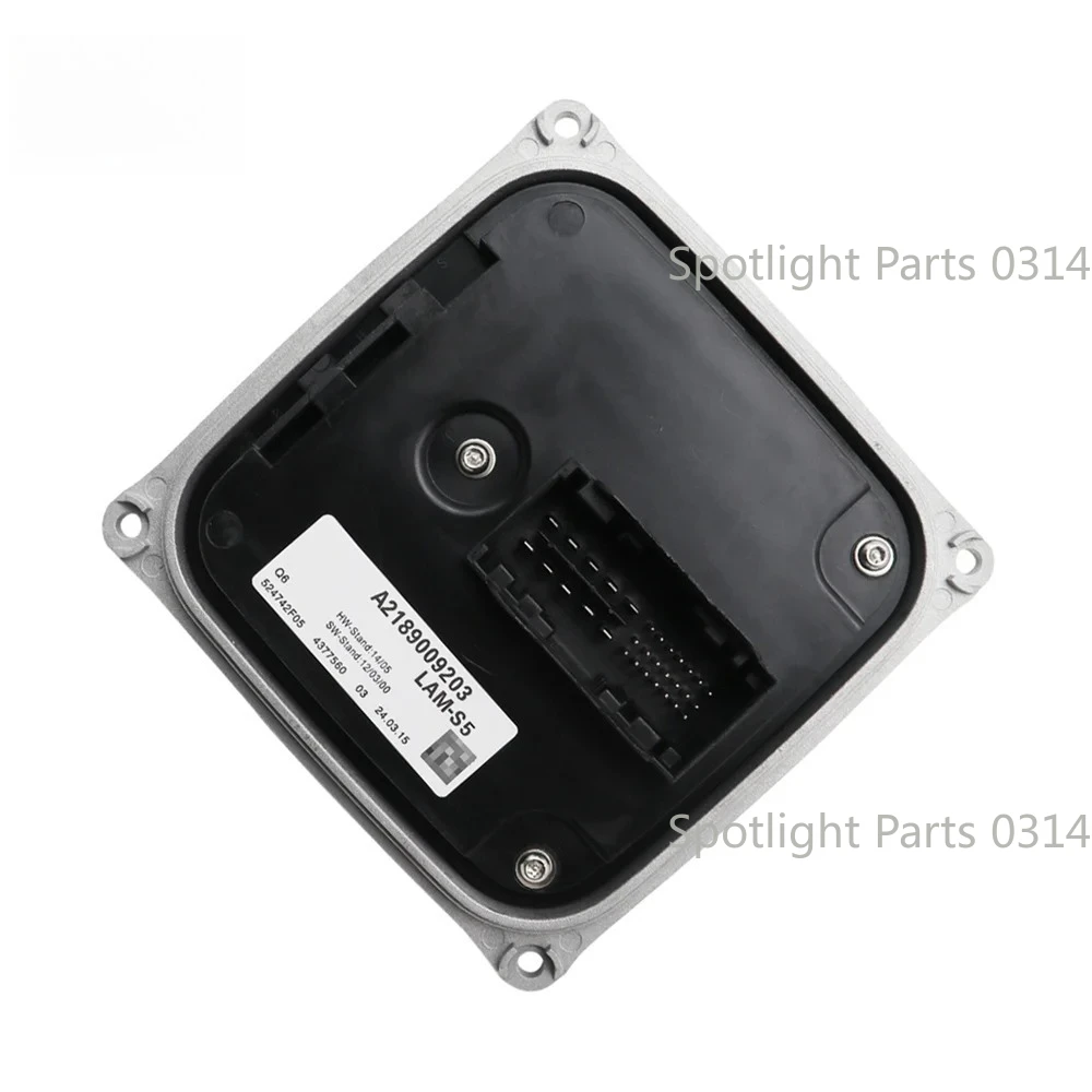 

2189009203 A2189009203 для Mercedes Benz W166 W218 GL GLS ML S-Class 2011-2015, светодиодный модуль управления драйвером автомобиля DRL