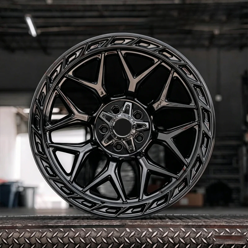 High Strength Rugged Branch Forged Alloy Rims All Terrain Off-Road Modified Auto WheelsECE R124 E‑Mark JWL