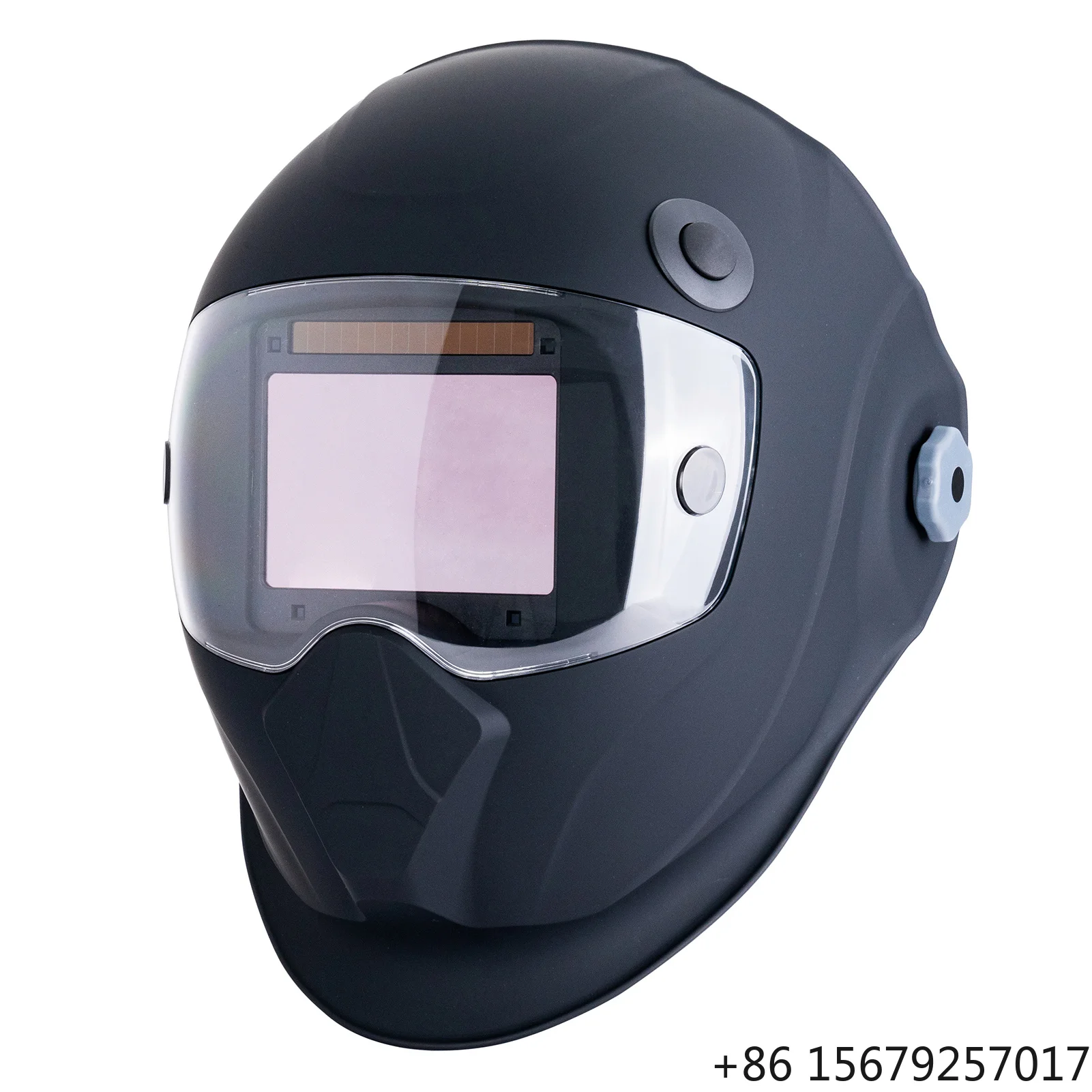 Solar+ Lithium Battery Large View Auto Darkening Welding Helmet True Color 4 Arc Sensor Welding Mask TIG MIG ARC Grinding Plasma