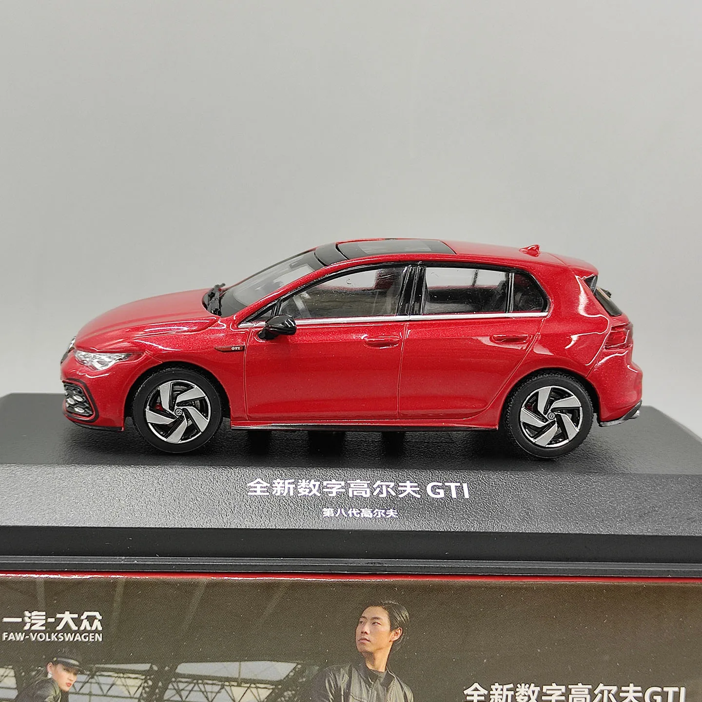 Diecast 1:43 Scale Brand New Digital Golf GTI Rabbit Strike Alloy Car Model