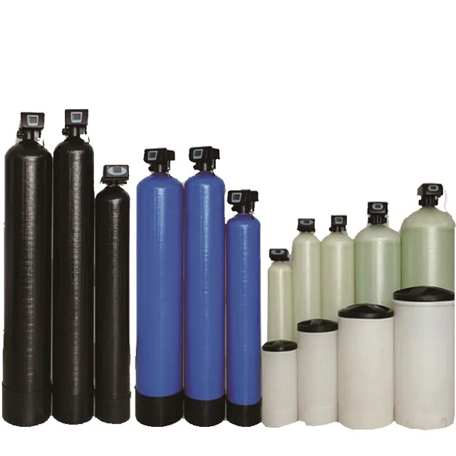 Water Treatment Softener For 1054 FRP Fiberglass Pressure Tank Vessel Fiberglass Pressure Tank Vessel