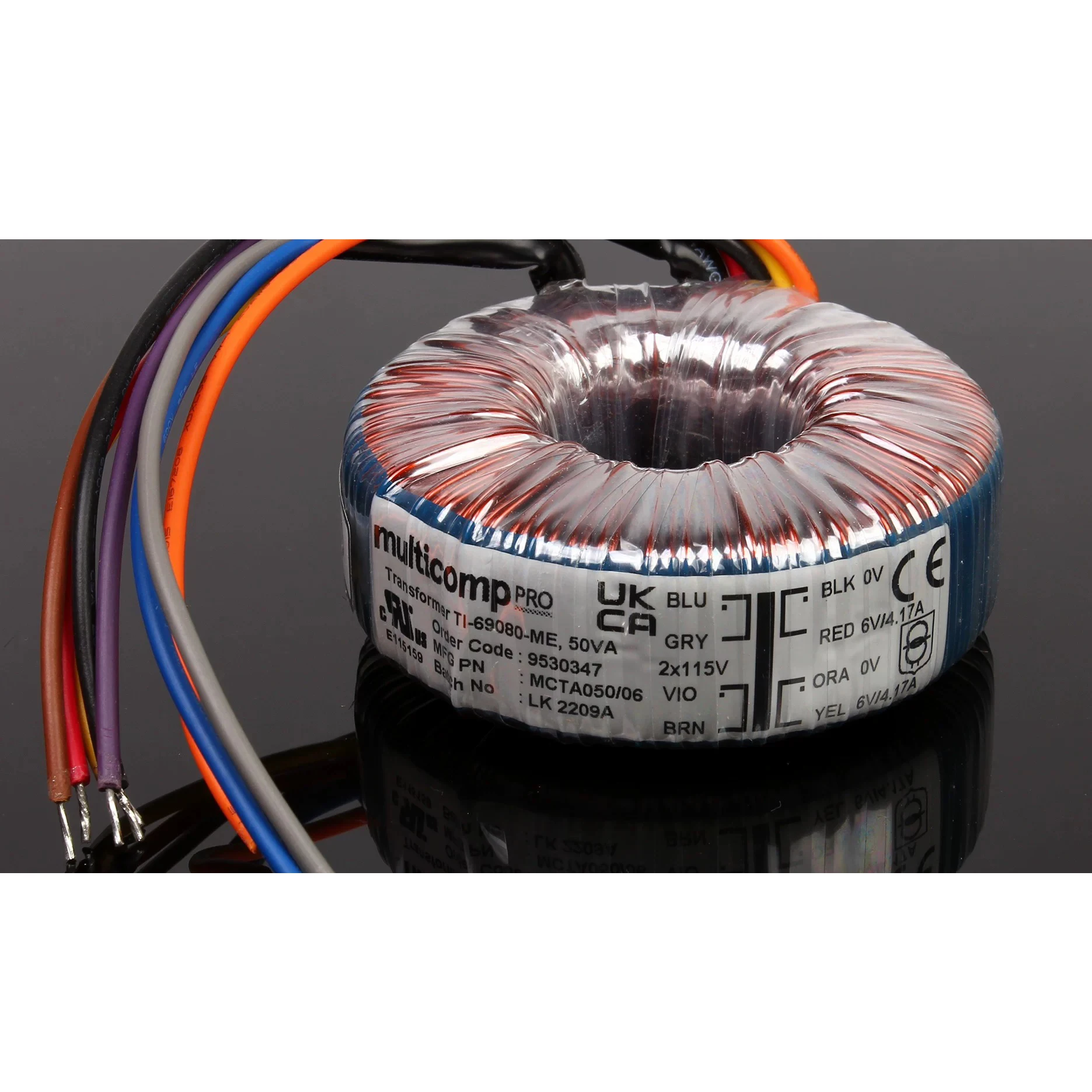 50W NORATEL O Core Power Transformer For HI-End Audio Amplifiers Preamplifier DAC PSU Dual 9V 12V 15V 18V 25V