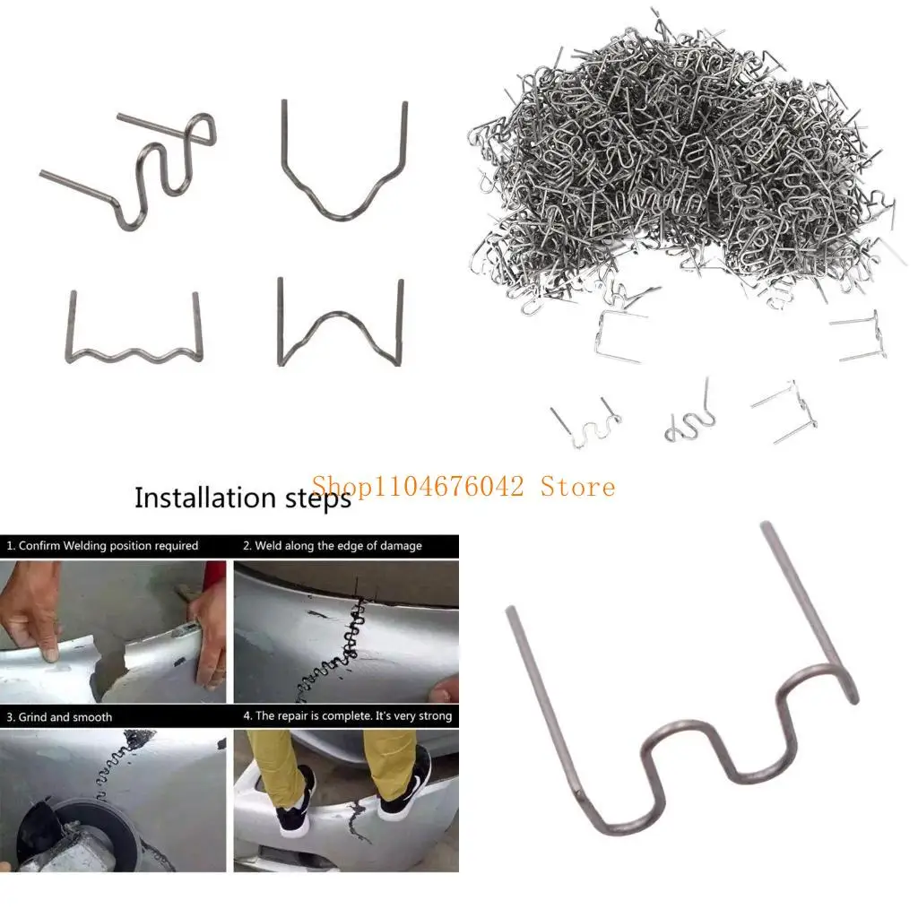 

5asd Plastic Welder Welding for Staples 0.6 0.8mm for Repairing Bumper Dashboard Radiator Corrosion Resistance High Hard