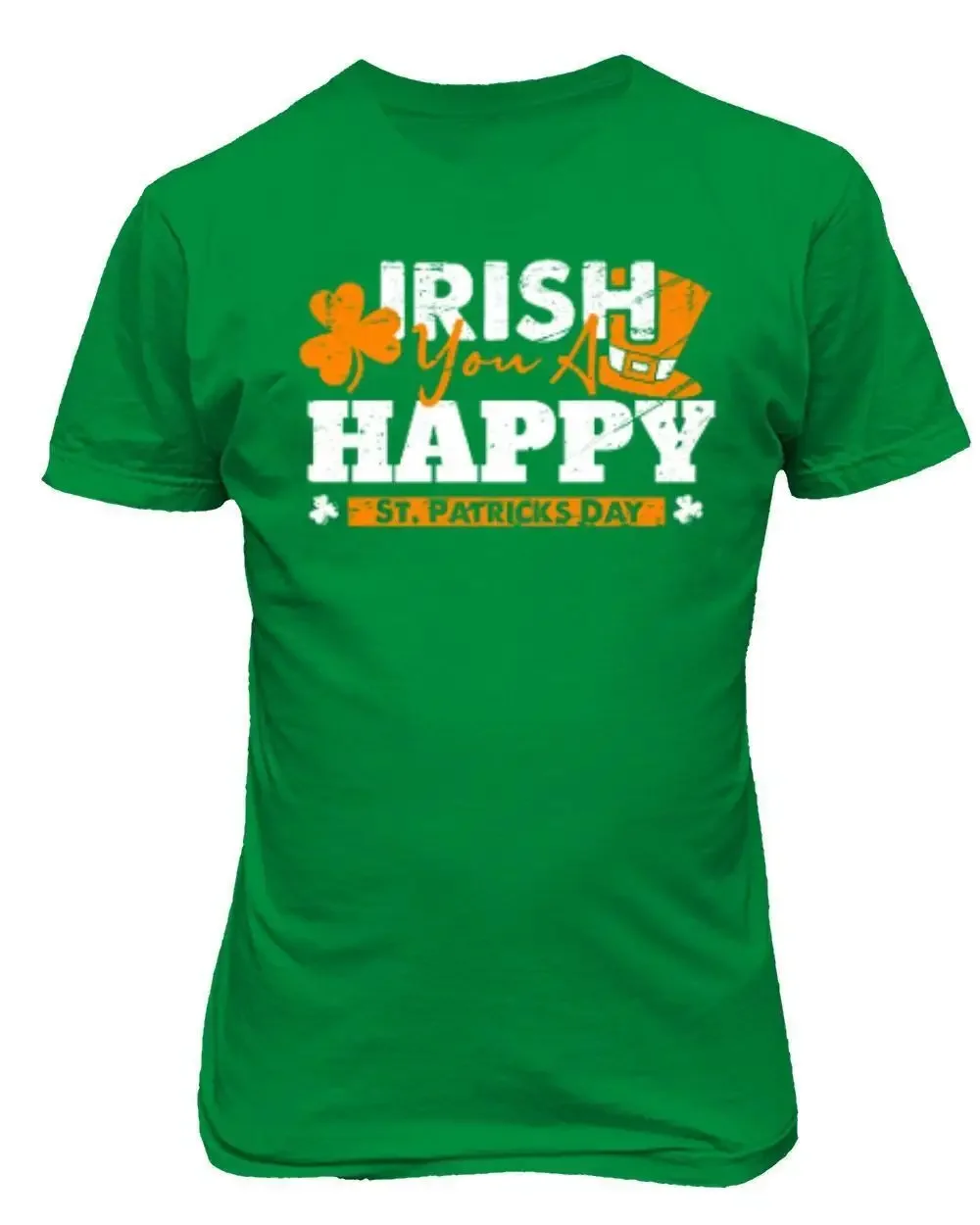 Irish You A Happy St Patricks Day Funny Leprechaun Unisex T-Shirt