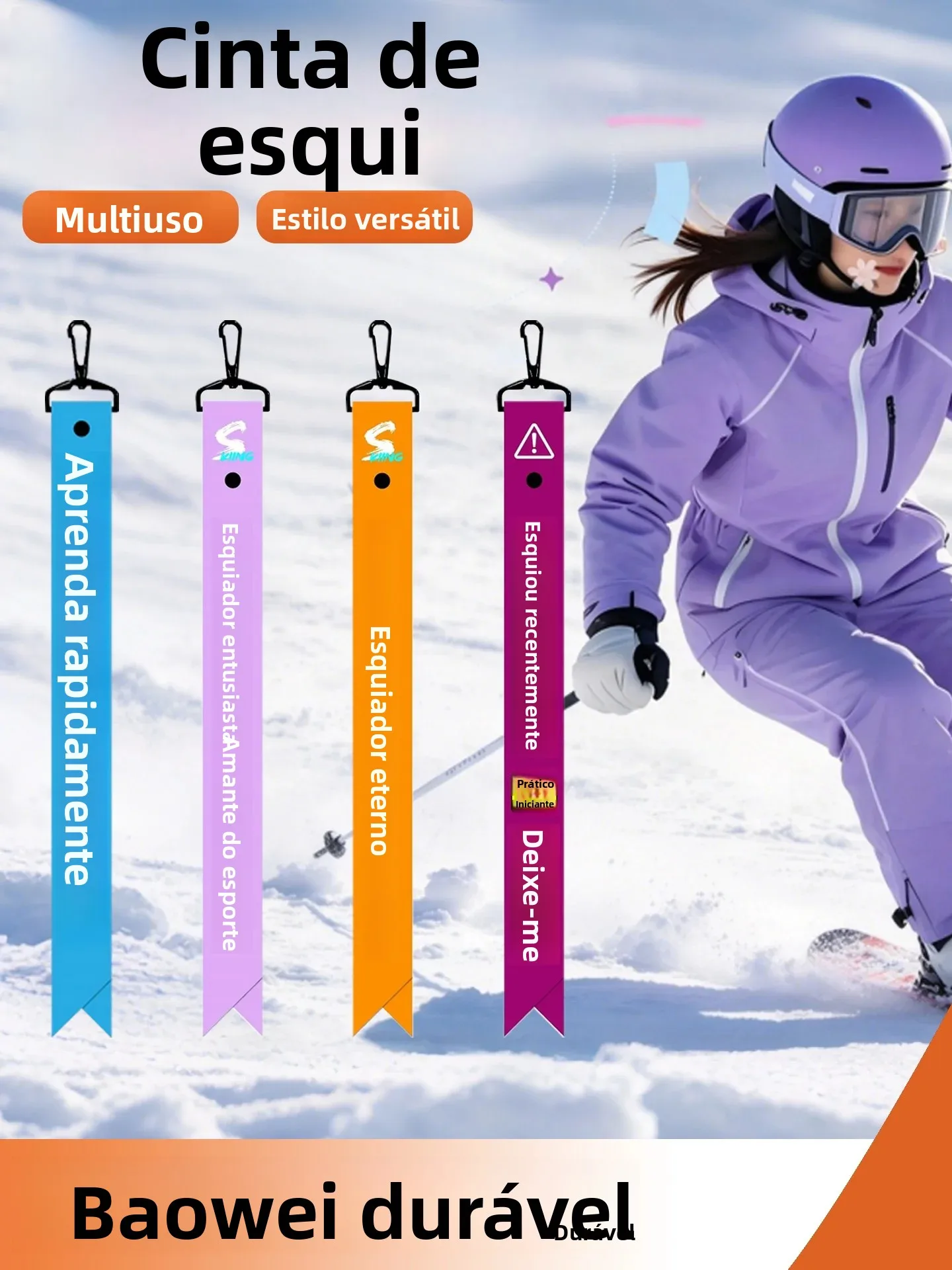 lenco-de-esqui-decoracao-para-capacete-snowfield-club-alca-de-decoracao-pingente-colorido-para-mochila-acessorio-de-esqui