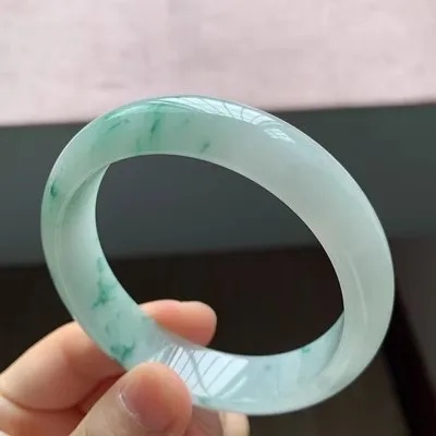 

Браслет из натурального нефрита, 54-62 мм