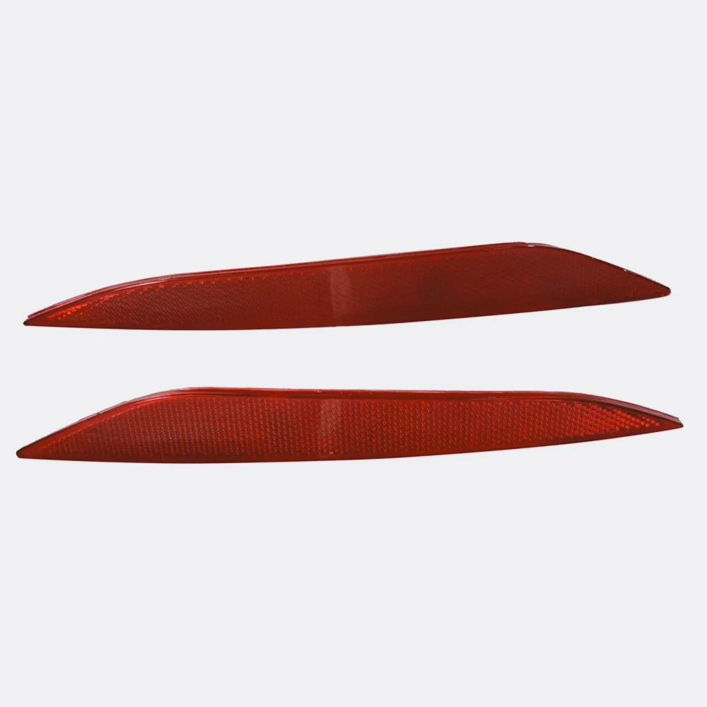 ZF-S Par Reflectores Traseros Rojos ABS Para Alfa Stelvio 2018 2019 2020 2021 2022 2023 Reemplazo 50553181 50553182 Lámpara L