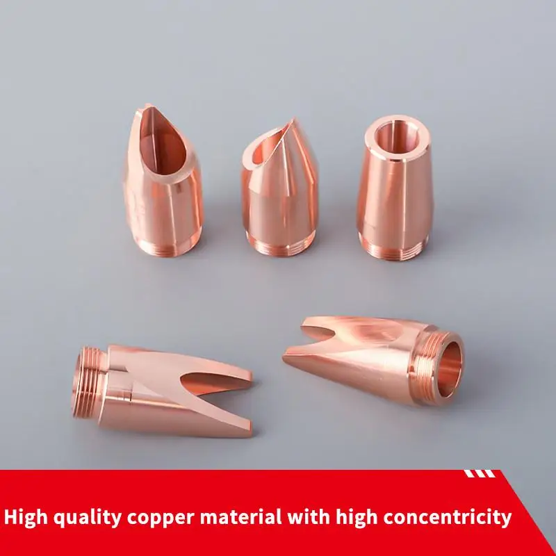 DMK IPG Laser Welding Copper Nozzles H32 M13.5 Wire Feeding Graduated Precision for Manufacturing PlantsHot