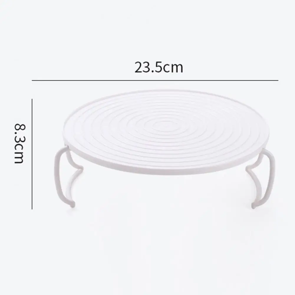 Steamer Rack Lightweight Microwave Tray PP Material Cooking  Useful Foldable Design Steam Shelf