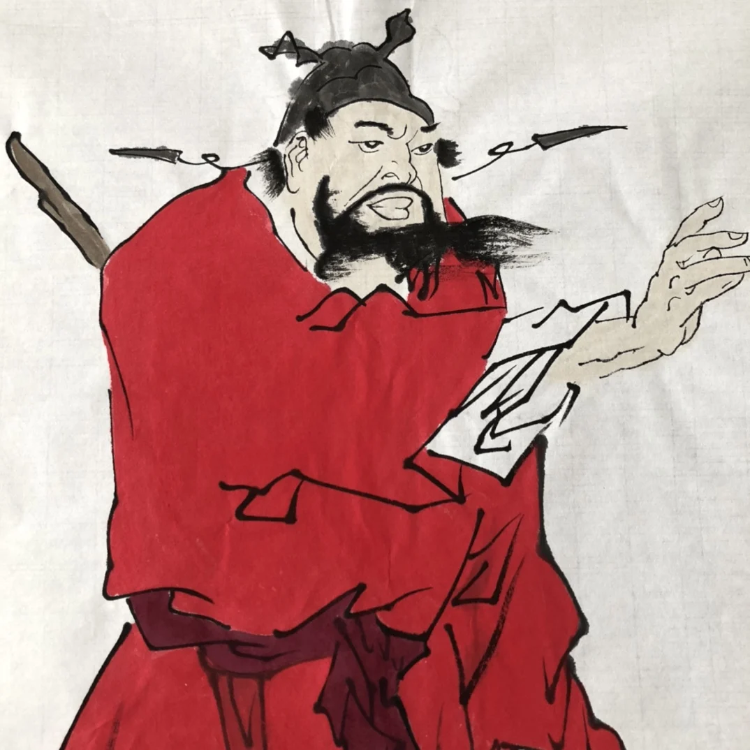 Famous Calligraphy And Painting Are Pure Hand-painted Zhong Kui Shenwei