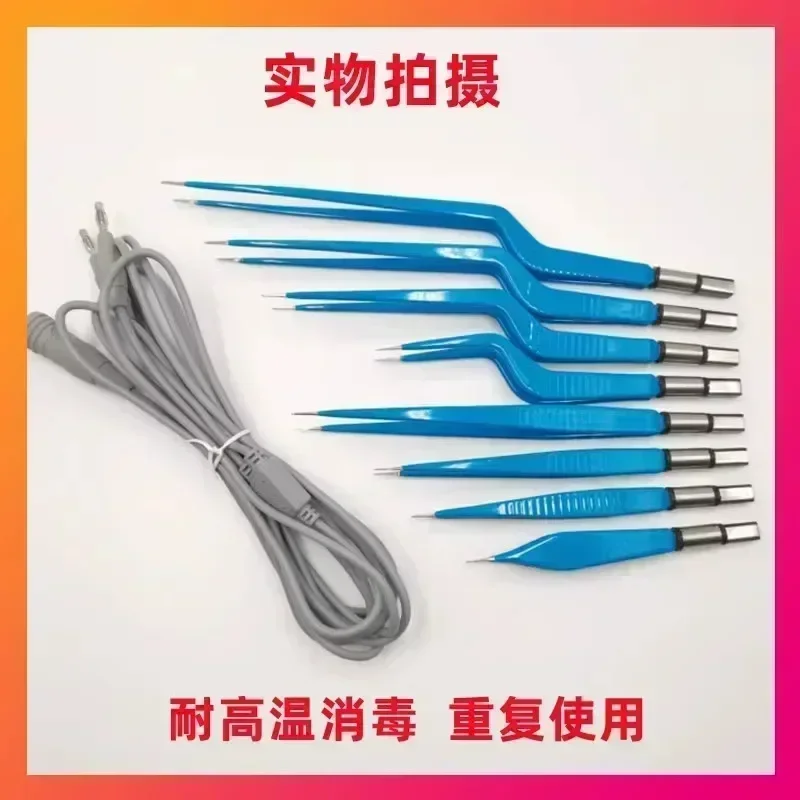 High temperature and high pressure sterilization bipolar coagulation tweezers