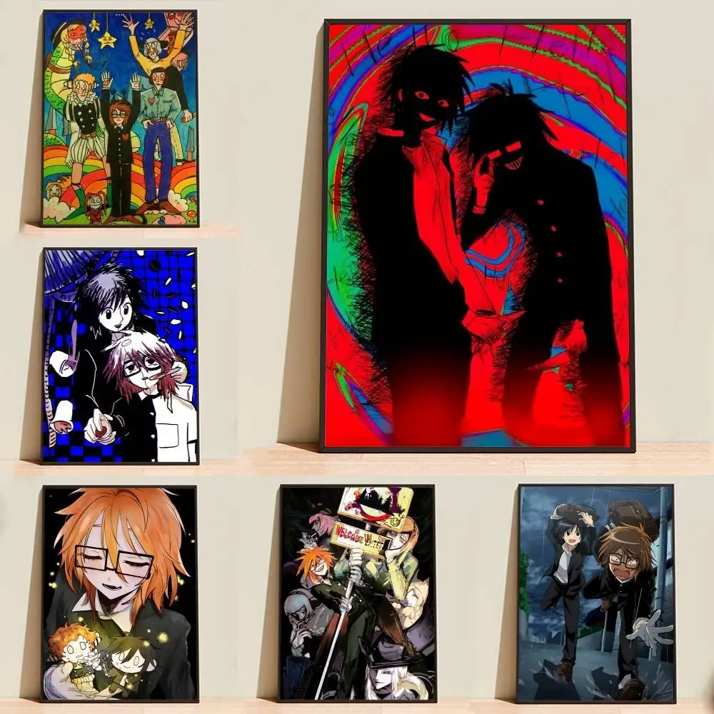 Randal Ivory Manga R-Ranfren Poster Self-adhesive Waterproof Paper Sticker Coffee House Bar Room Wall Decor