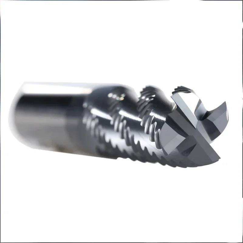 Roughing End Mill HRC66 4 Flute For Stainless Steel Aluminium CNC Milling Cutter Metal Tool 6mm 7 8 10 12MM 20MM Rough Machining