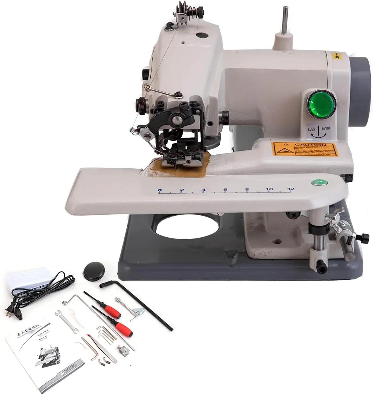 

Rm-500 Portable Sewing Machine, Sewing And Quilting Machine, Seamless Sewing, Wide Table, Blindstitch Sewing Machine, Desktop