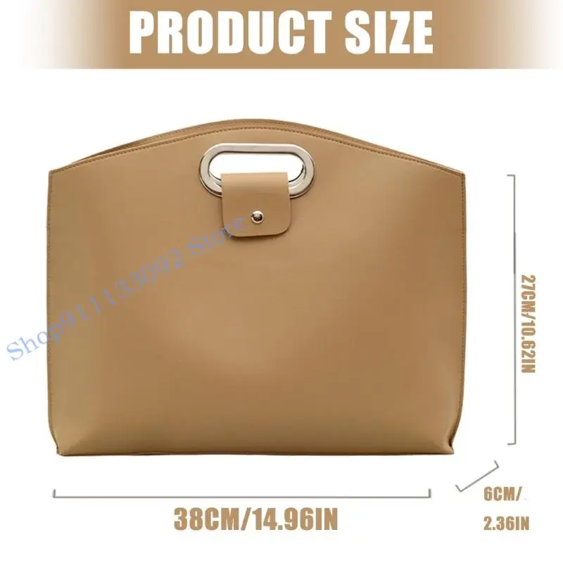 حقيبة عمل تنفيذية حديثة H9ED خفيفة الوزن مصنوعة من البولي يوريثان ومساحة واسعة للمستندات والملحقات