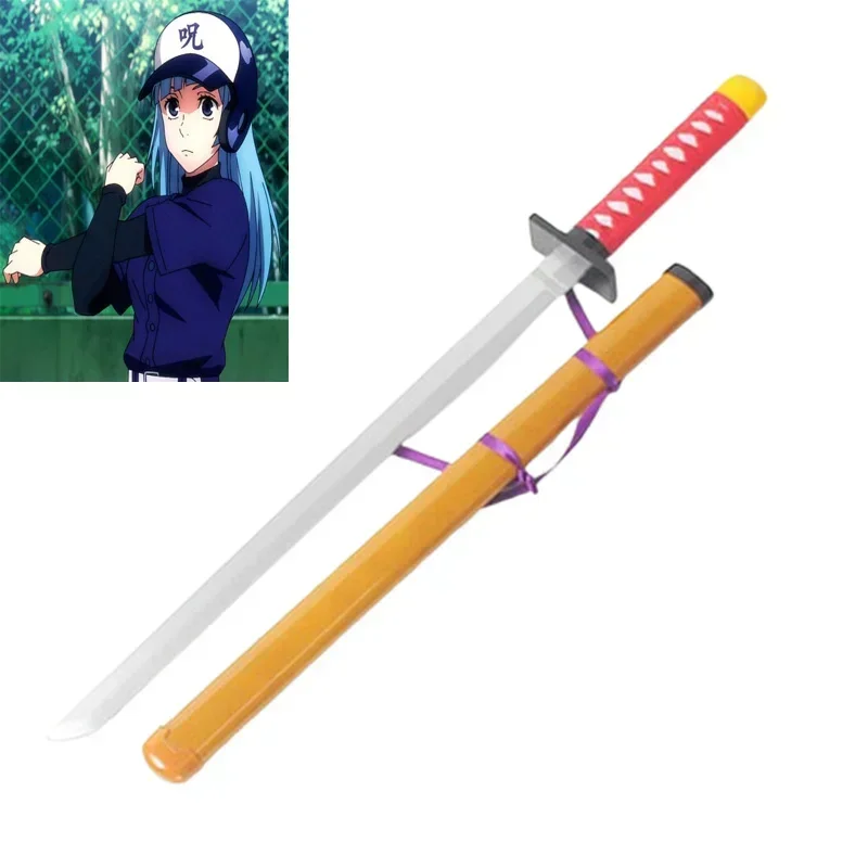 

30inch Cosplay Miwa kasumi Wood Sword Weapon Role Play Jujutsu Kaisen Anime 76cm Katana Model