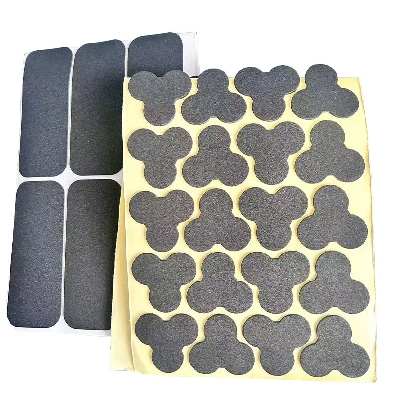 EVA Sponge Sticker Shock Absorption Cotton Thickness 1/2mm Black 3P/ 2x5P 12v Lithium Battery Anti-collision Cotton Gasket