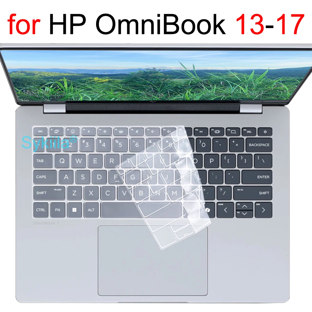 

Чехол на клавиатуру для HP Omnibook 3 5 7 X Ultra Flip AI 13 14 15 16 17 fh fd fp he az fb bf dc ha Силиконовый защитный чехол для кожи Пленка