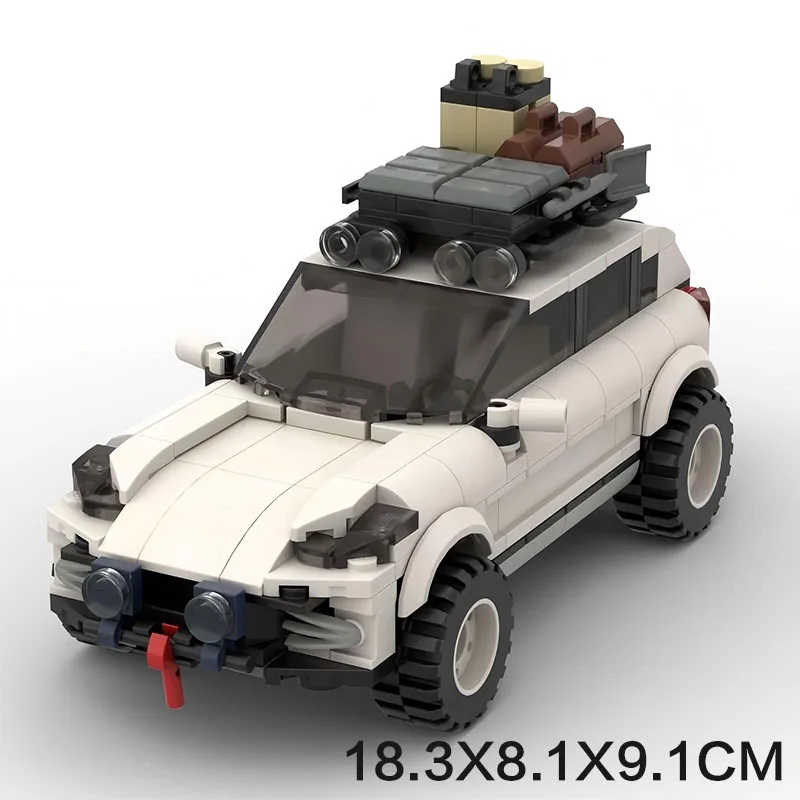 

CLassic PSC Championed Germany 957 SUV Car Building Block Cayennes Construction Model Vehicle Brick Toys Collection