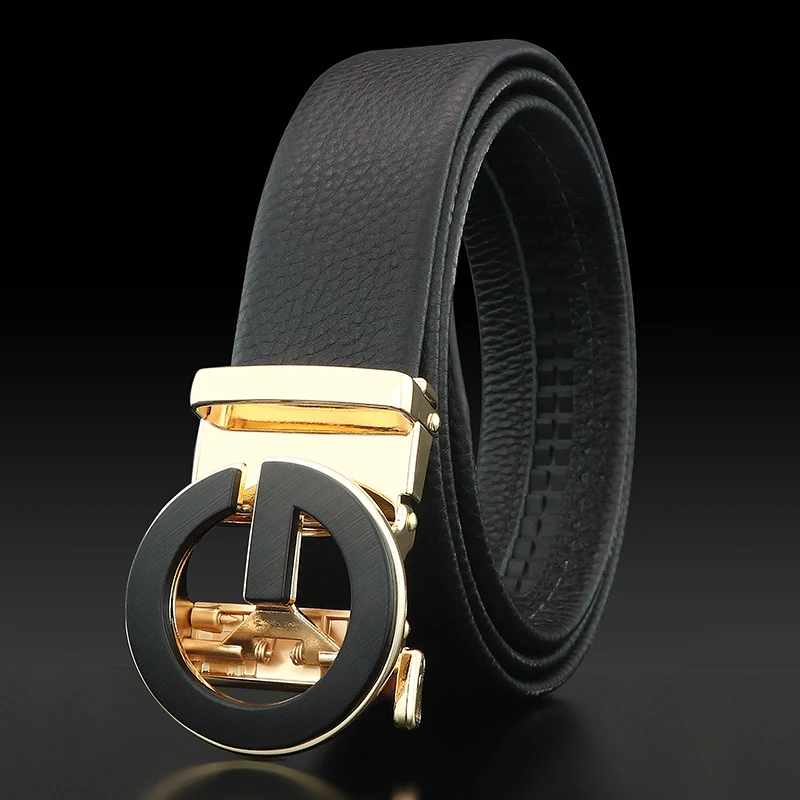 High Quality 2025 New Designer Letter G Automatic Buckle Belts Men Genuine Leather Formal Younth Cowhide Ceinture Homme