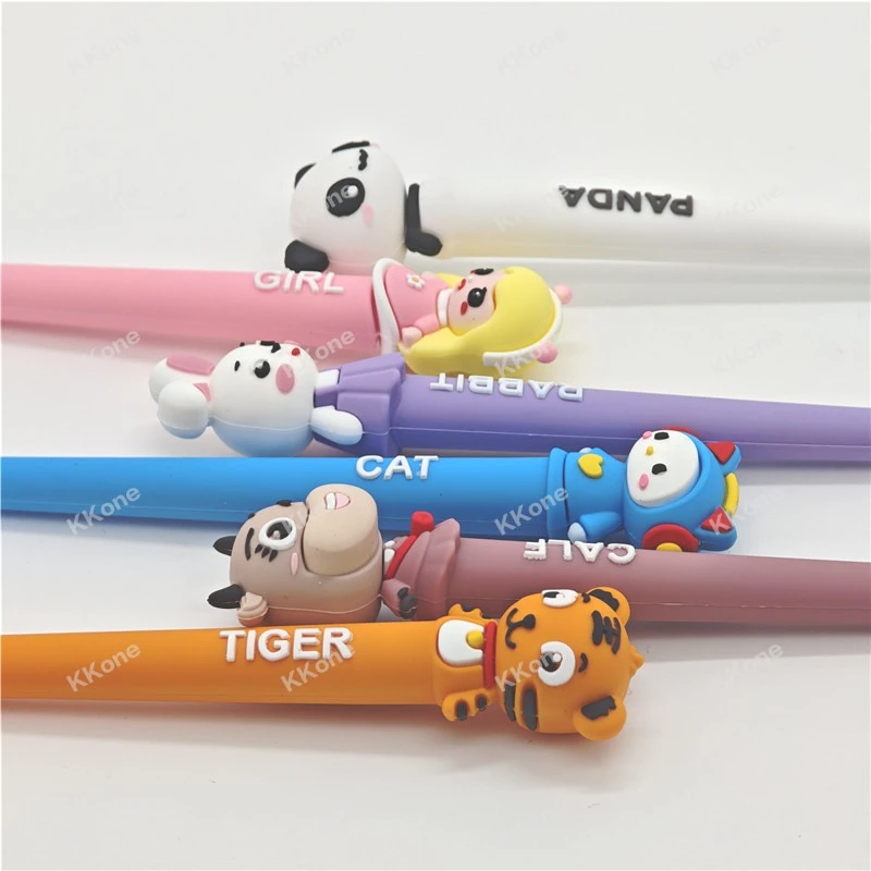 30Pcs Fun Cartoon Animal Kids Toothbrush Soft Non Slip Handle Gentle Cleaning For Children Oral Care