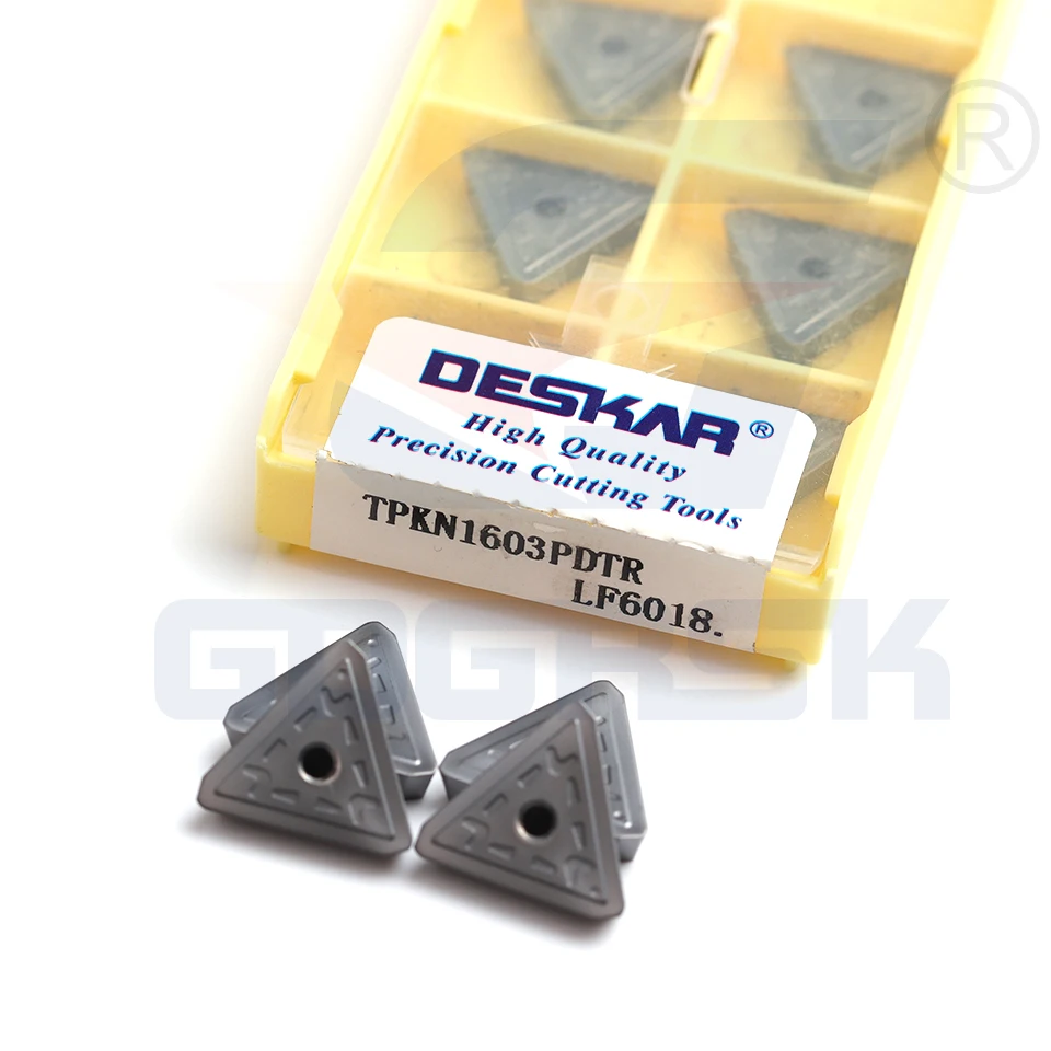 DESKAR TPKN1603PDTR LF6018 CNC lathe tool cutting carbide milling lathe tool milling stainless steel carbide blade