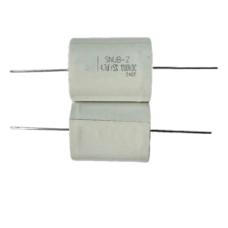 2pcs 1200V 4.7uF Axial Non-inductive Snubber Capacitor IGBT Protection Capacitor