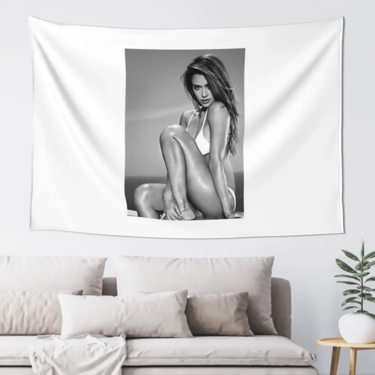 Jessica Alba Tapestry Wall Decorations Wall Tapestries Room Decorating Aesthetic Tapestry