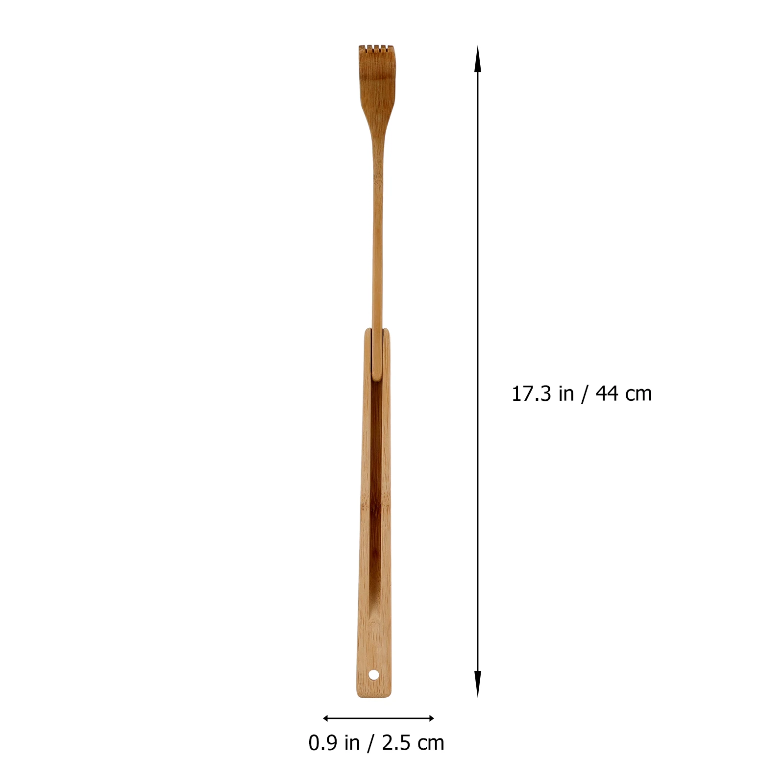 

Ergonomic Folding Back Scratcher Bamboo Material Anti Itch Massager Portable Body Relaxation Tool for Summer Insect