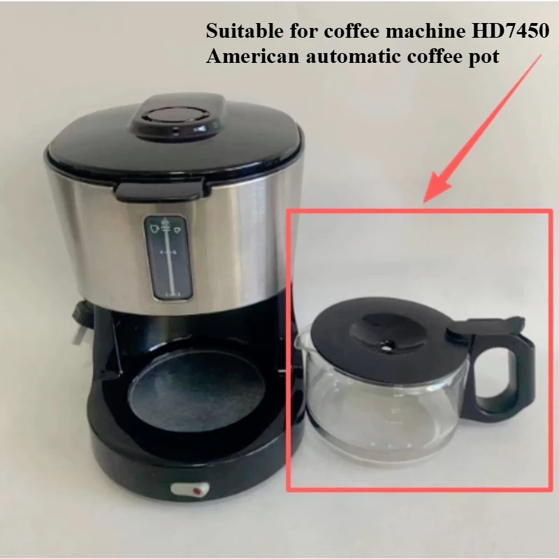 Suitable for Coffee Machine HD7450 Household Drip Type 0.6L Capacity Water Tank American Automatic Coffee Pot