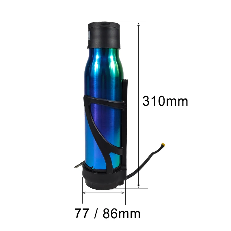 36v water bottle battery pack 5.2Ah 6.4Ah 7Ah Rechargeable Mini Kettle Downtube Bicycle Batteries For Mountain 250w 500w Motor