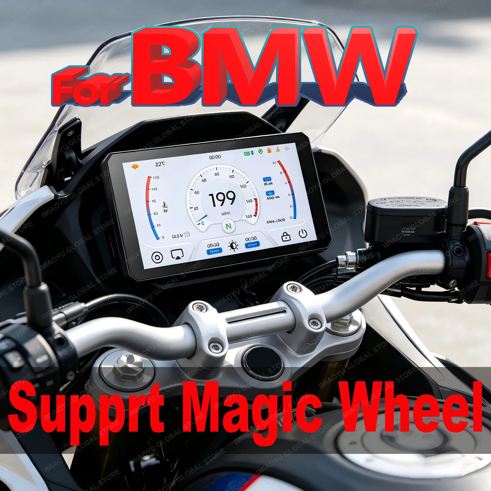 BMW용 Carplay Per Moto, 매직 휠 XR M1000 R1200GS R1250GS S1000XR R1300GS 7...