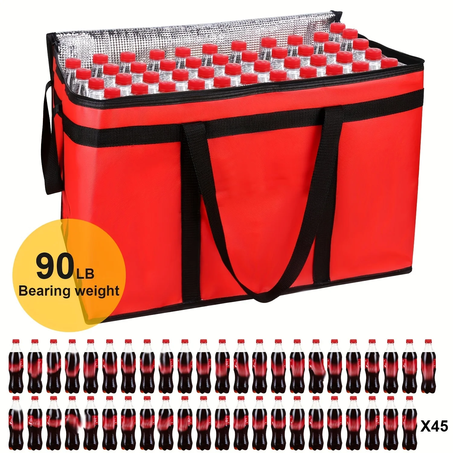 Tas Pengiriman Makanan Terisol - Food Storage Keep Hot ulasan dan harga