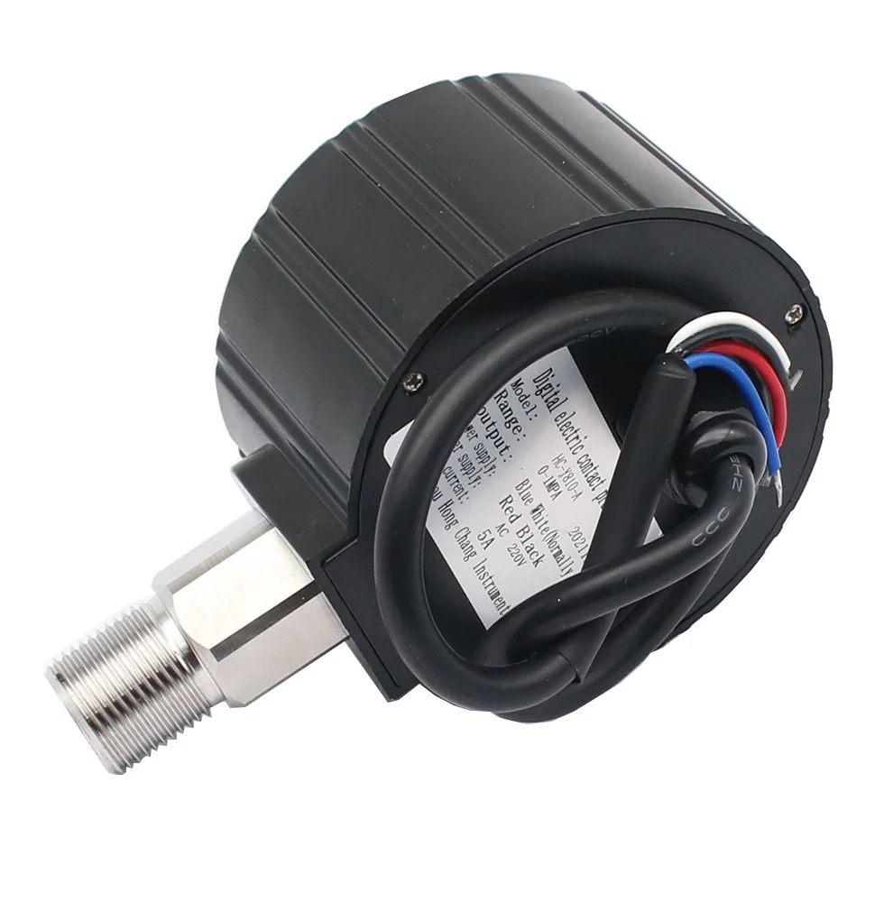 HC-Y810 220 AC  1MPA  5MPA 10MPA 30MPA Hydraulic Air Compressor Digital Pressure Switch M20 x 1.5  G1/2 G1/4 Customizable