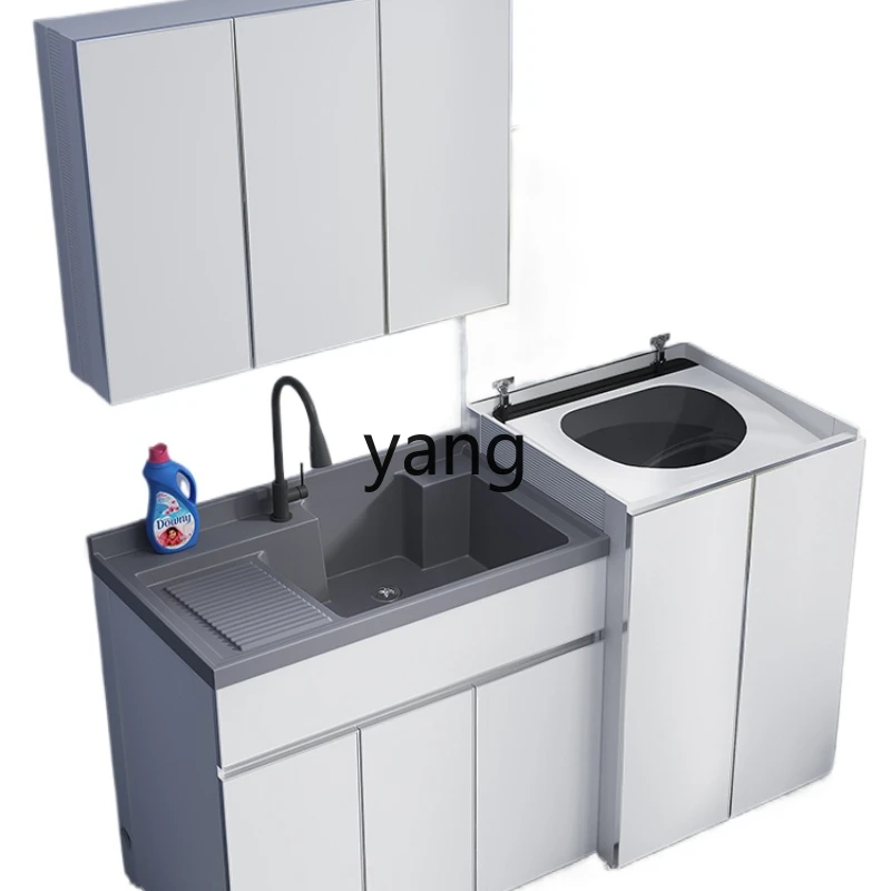 

Yjq Alumimum Wash Wardrobe Impeller Flip Washing Machine Partner All-in-One Cabinet Assemblage Zone Washboard