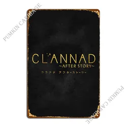 Clannad Anime Manga Japan Metal Sign Poster Garage Pub Cinema Classic Tin Sign Poster