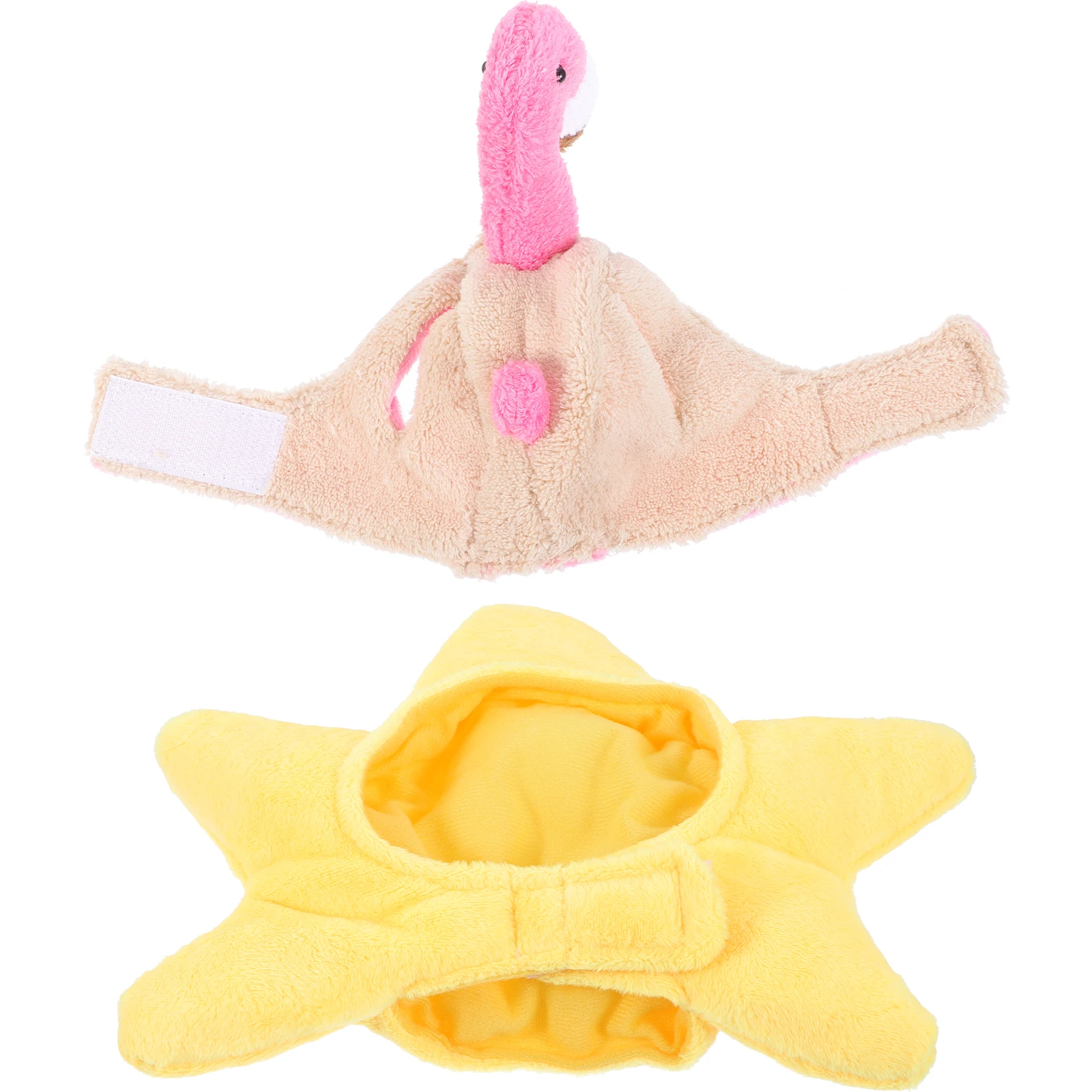 

2Pcs Pet Hat Cartoon Lovely Cat Hat Cute Dog Cap Party Photo Prop Adorable Creative Headwear Pet Hats Warming Cap for Pets
