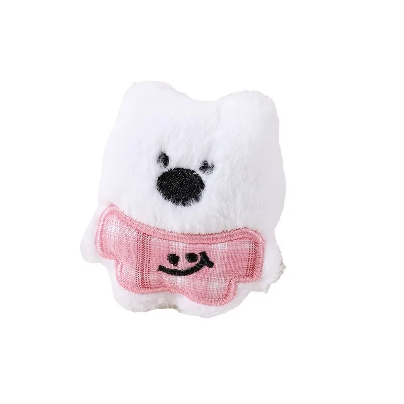 Plush Cartoon Our Three Series West Highland Little Dog Plush Toy Stuffed Doll Keychain Backpack Pendant Decora Children Gifts