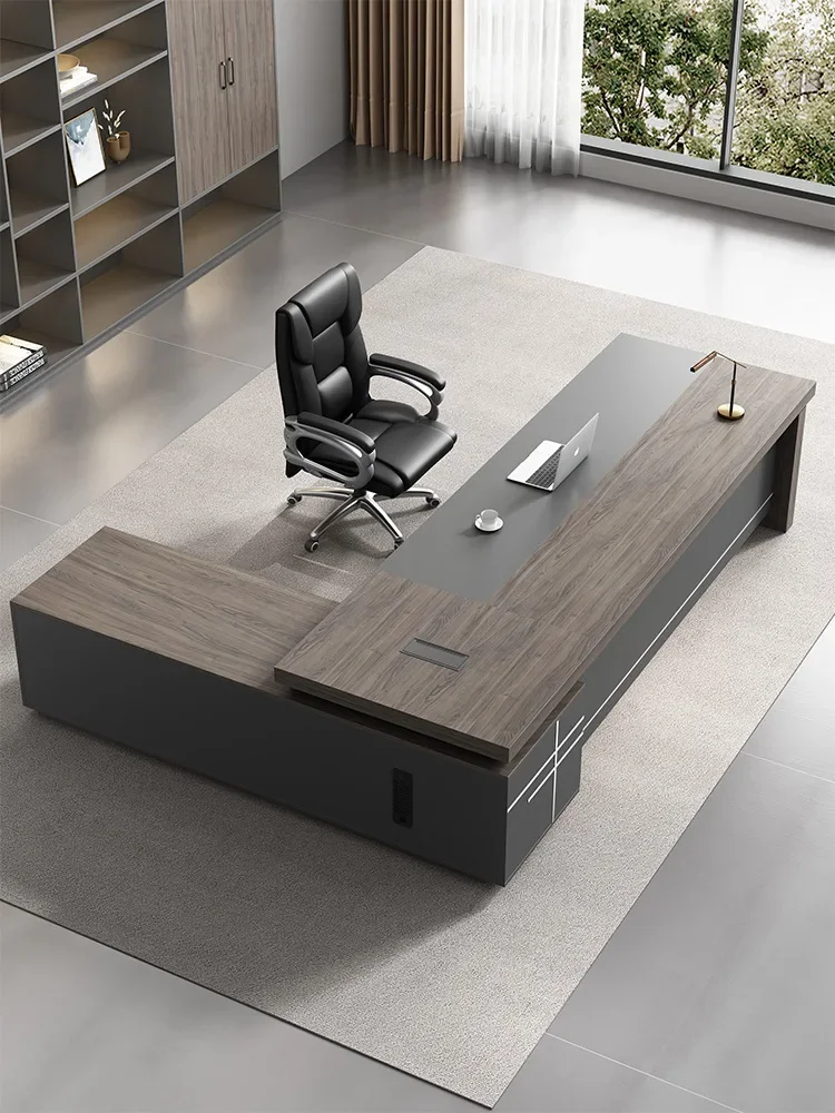 

Простой современный высококачественный комплект офисного стола и стула