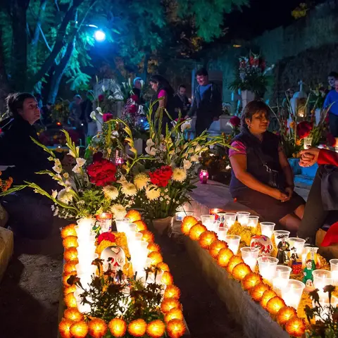 3M mexikansk ringblomma konstgjorda blommor de dödas dag DIY hem utomhusdekor Halloween Diwali fest 1,5m girland ljusslinga 10 best sales Mexikansk dekoration - №2