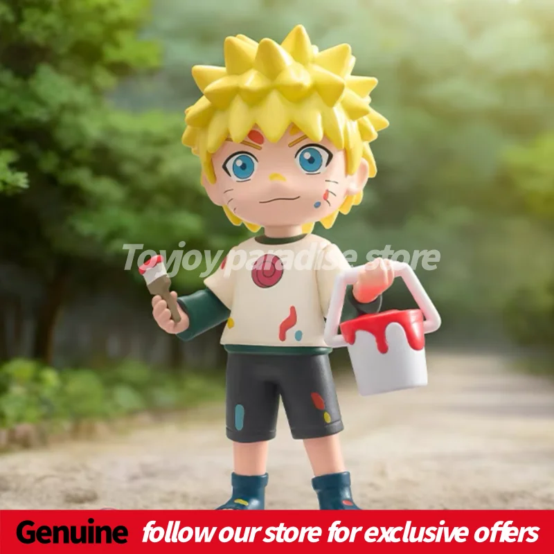 

Authentic Pop Mart Naruto Shippuden Childhood Series Blind Box Figures, Cute Anime Collectible Model Toys Creative Gift Ornament