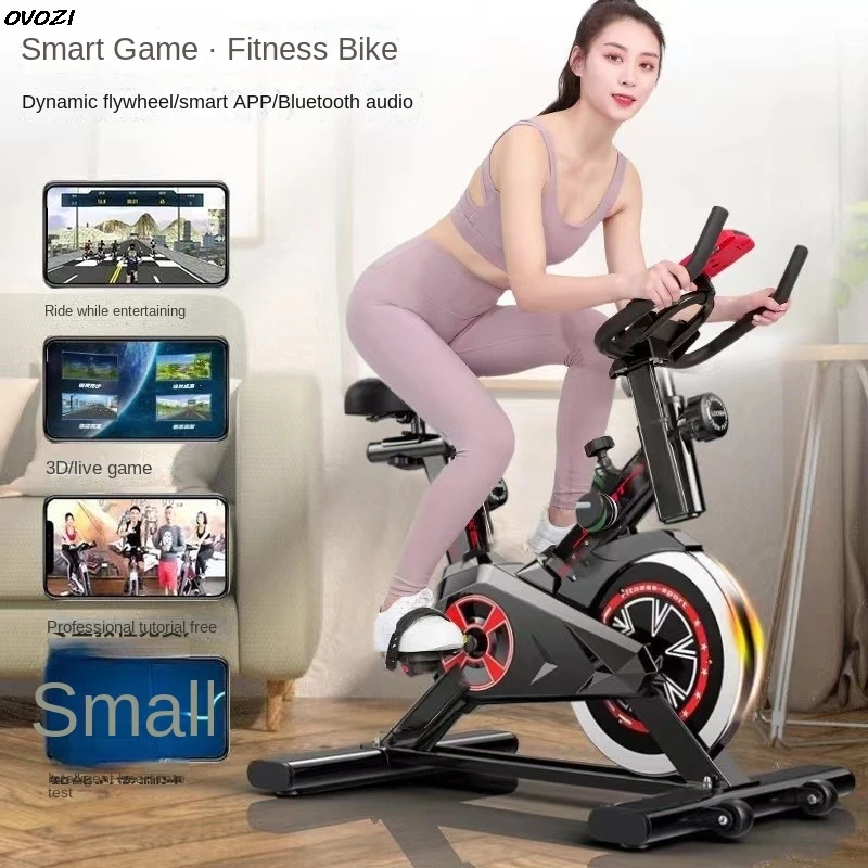 OVOZI Spin Bike Home Fitnessapparatuur Gym Toegewijde Indoor Oefening Gewichtsverlies Stille Smart Power Bike Hot Nieuw