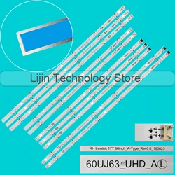 LED BackLight Strip For 60UJ630Y 60UJ651V 60UJ670V 60UJ630 60UJ6300UA 60UJ6050UA 60UJ6320 60UJ6500 60UJ63_UHD_A B C D