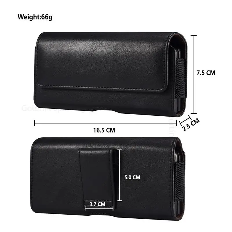 

For ZTE Nubia Fold 5G Waist Bag Leather Phone Cases Pouches For ZTE nubia Fold 5G Fundas Belt Magnetic Flip Holster Phone Cover