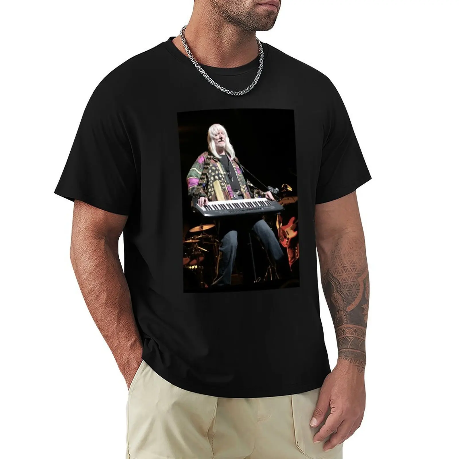 Edgar Winter Photograph T-Shirt graphics vintage anime shirt anime figures mens graphic t-shirts pack